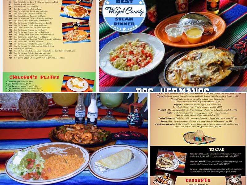 Dos Hermanos Menu