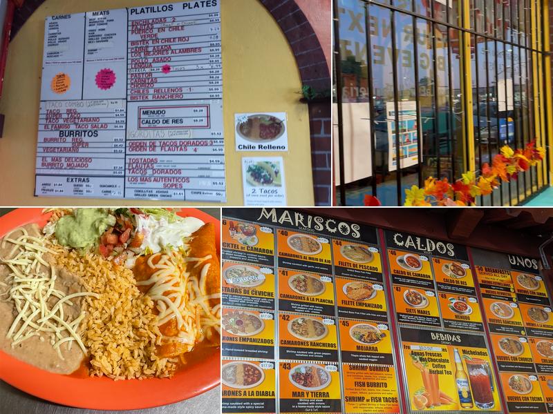 Taqueria La Estrella Menu