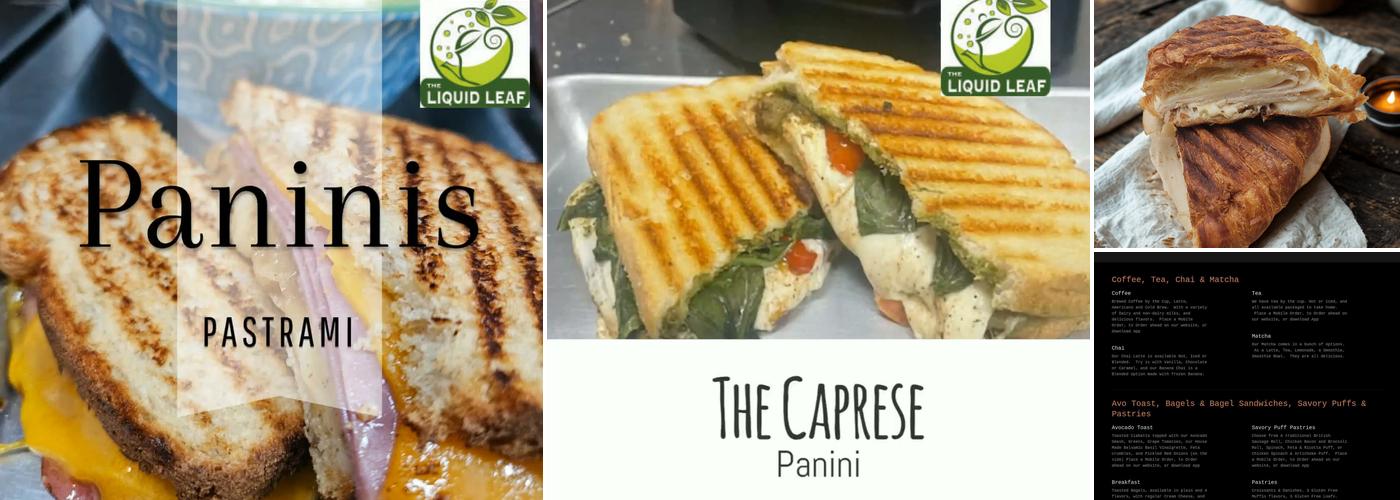 The Liquid Leaf Menu