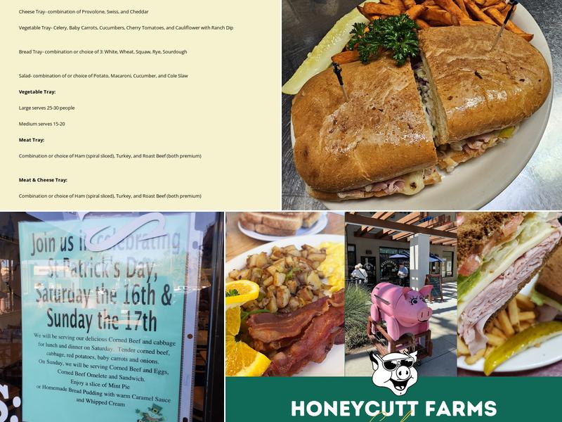Honeycutt Farms Menu