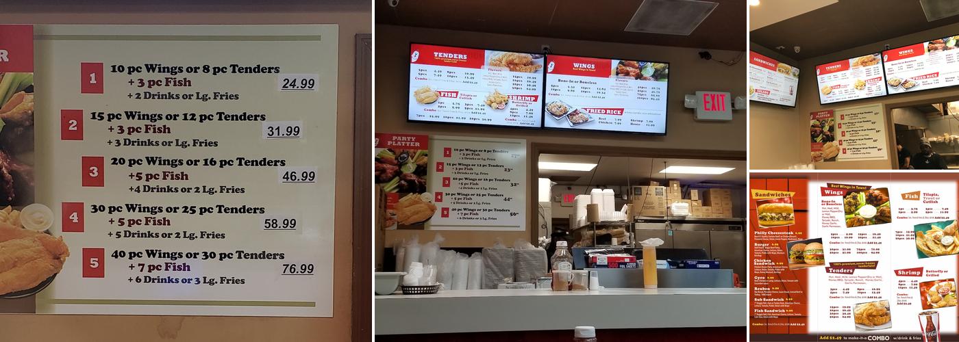 Chicken Exit Menu