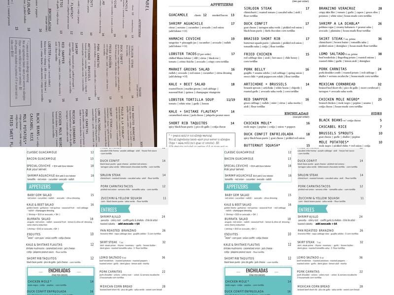 Cascabel Menu