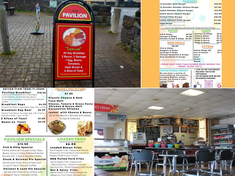 Pavilion Cafe Menu