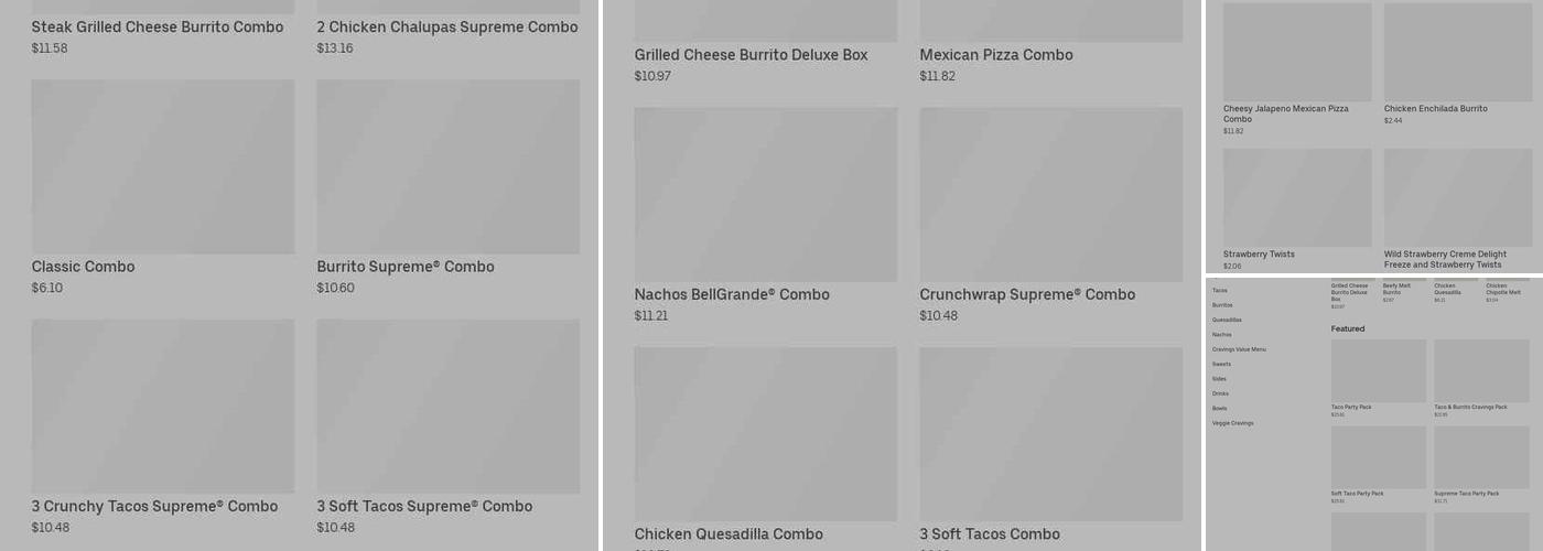 Taco Bell Menu