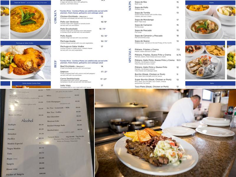 Al Fin Restaurant Menu