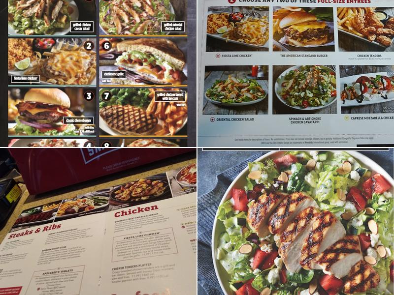 Applebee's Grill + Bar Menu