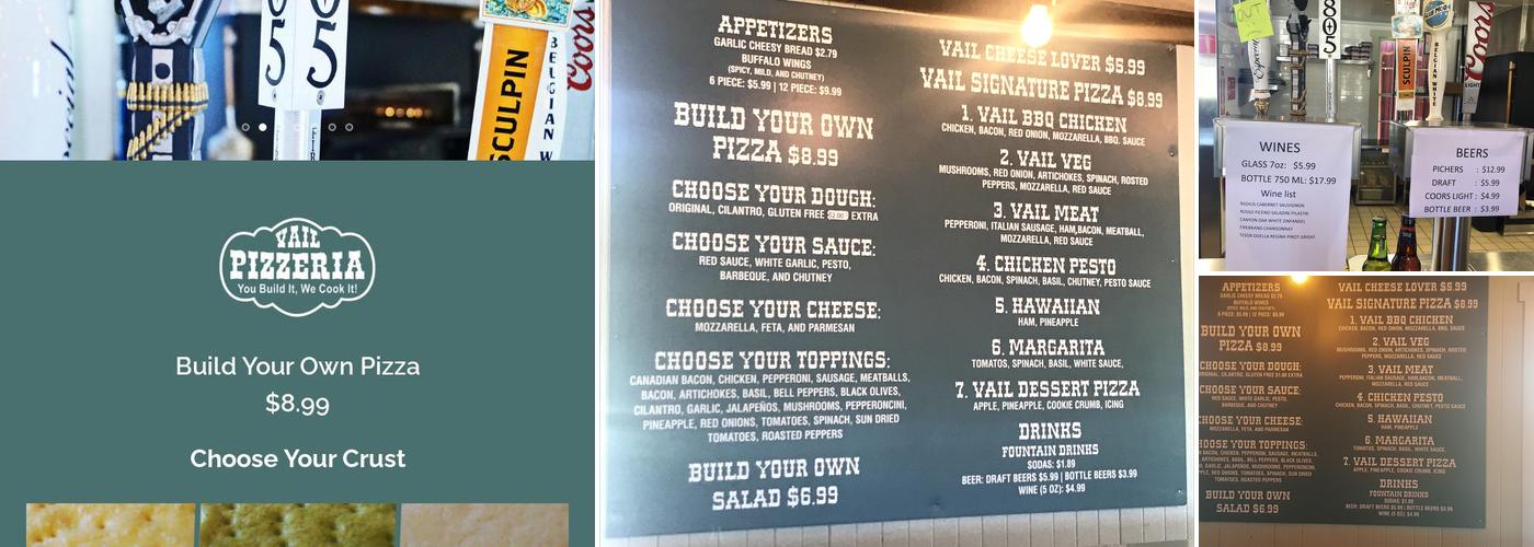 Vail Pizzeria Menu