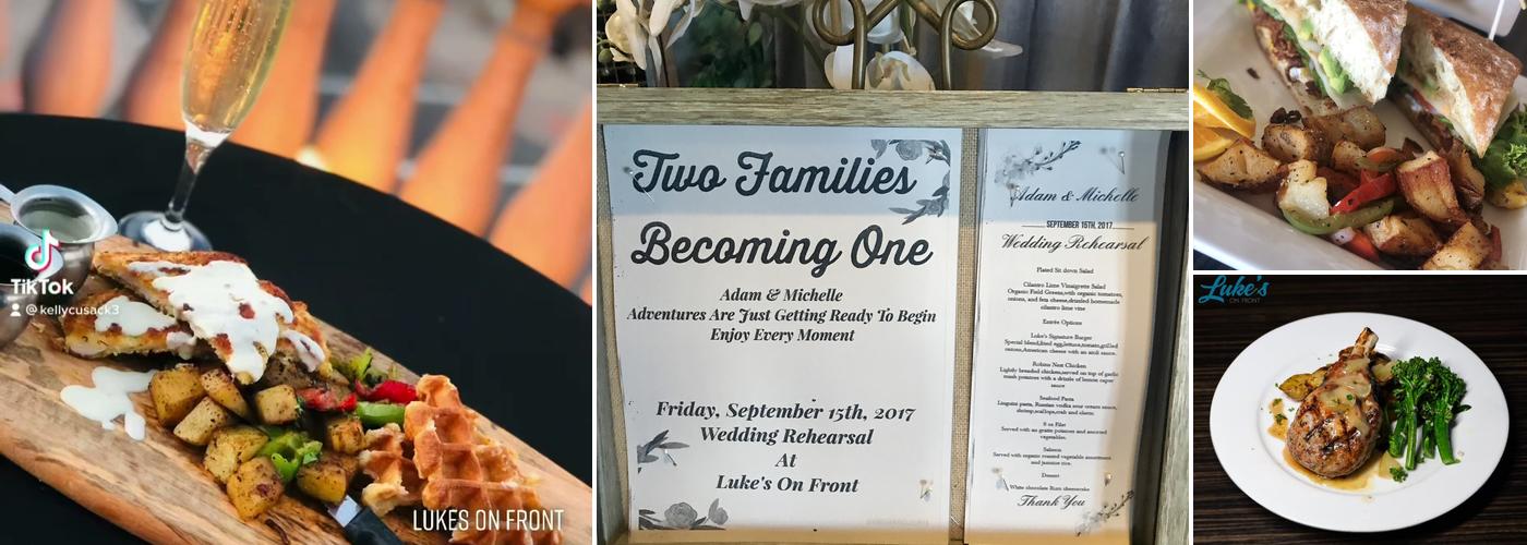 Luke's on Front Menu