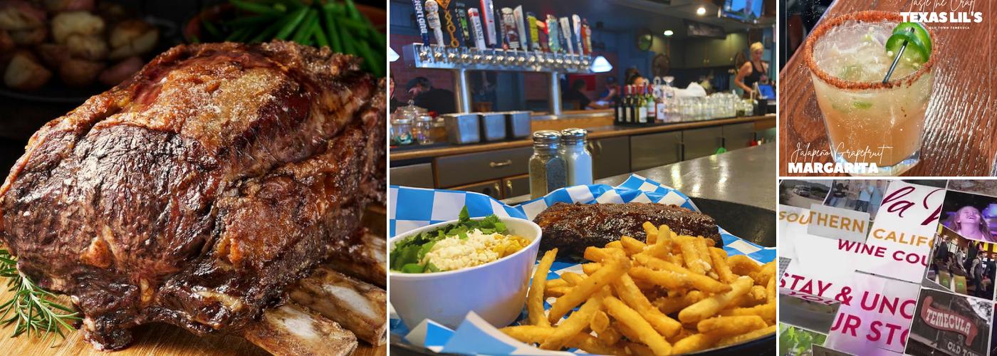 Texas Lil's Mesquite Grill Menu