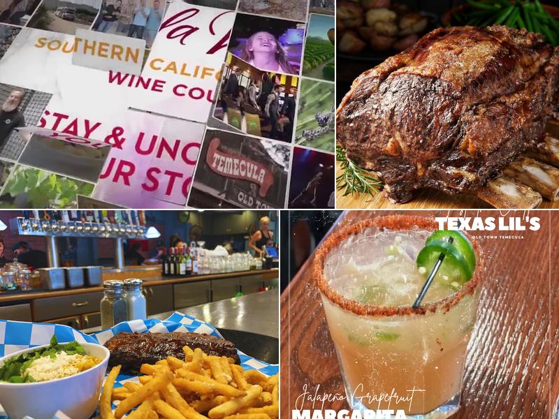 Texas Lil's Mesquite Grill Menu