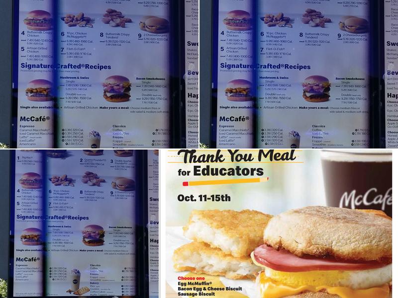 McDonald's Menu