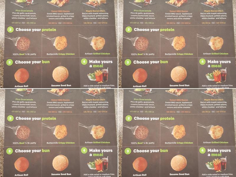 McDonald's Menu