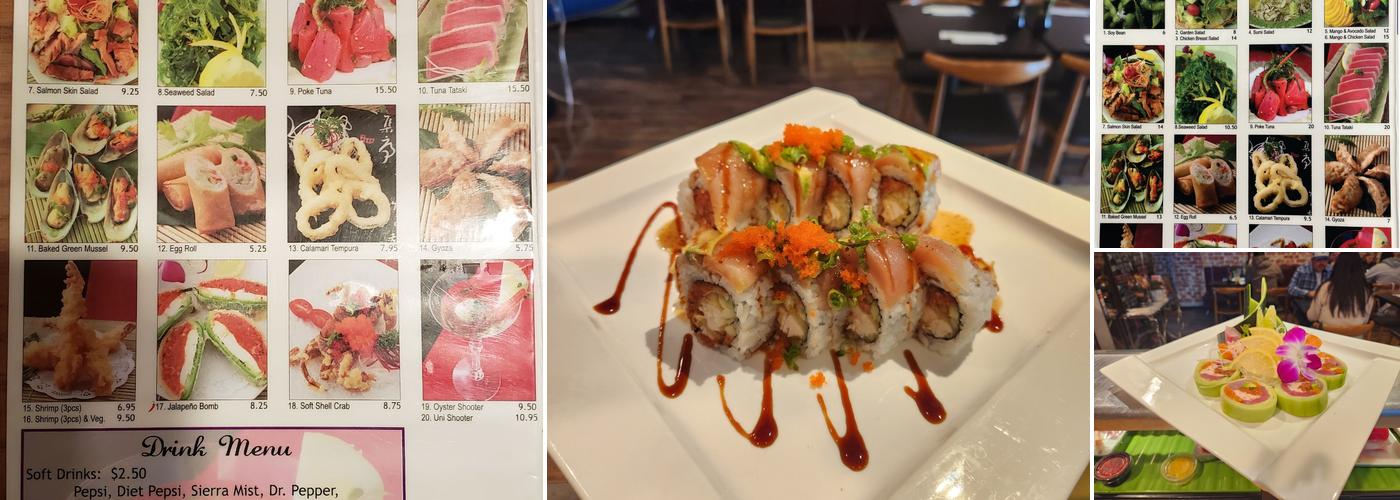 California Sushi and Teriyaki Menu