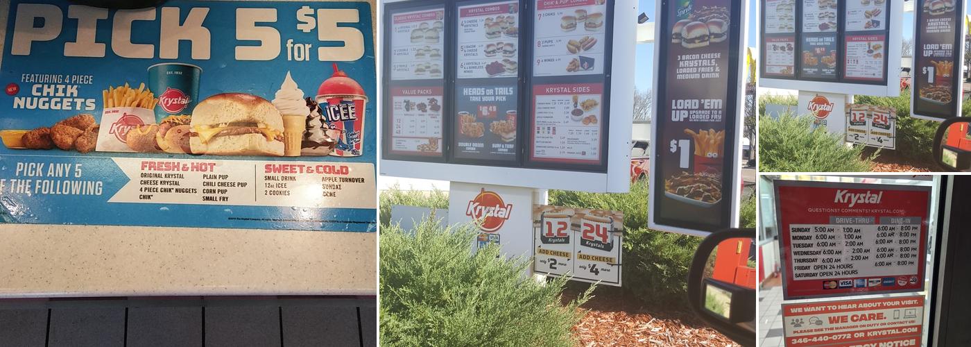 Krystal Menu