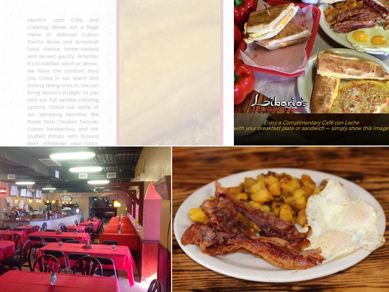 Liborios Latin Cafe & Catering Menu