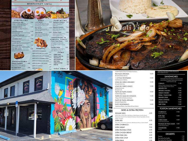 Cali Viejo Restaurant Menu