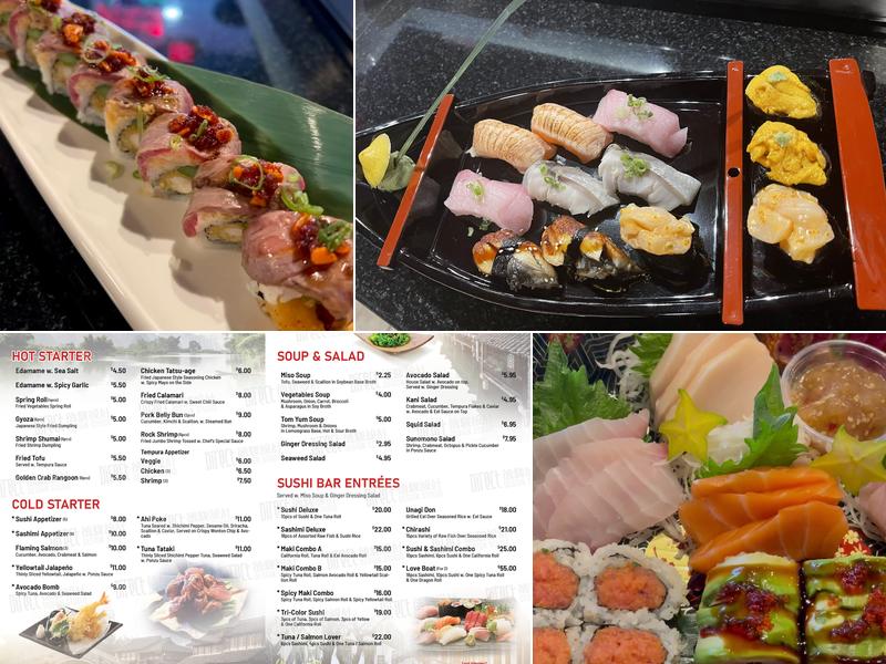 Sushi Ushi Japanese Restaurant Menu
