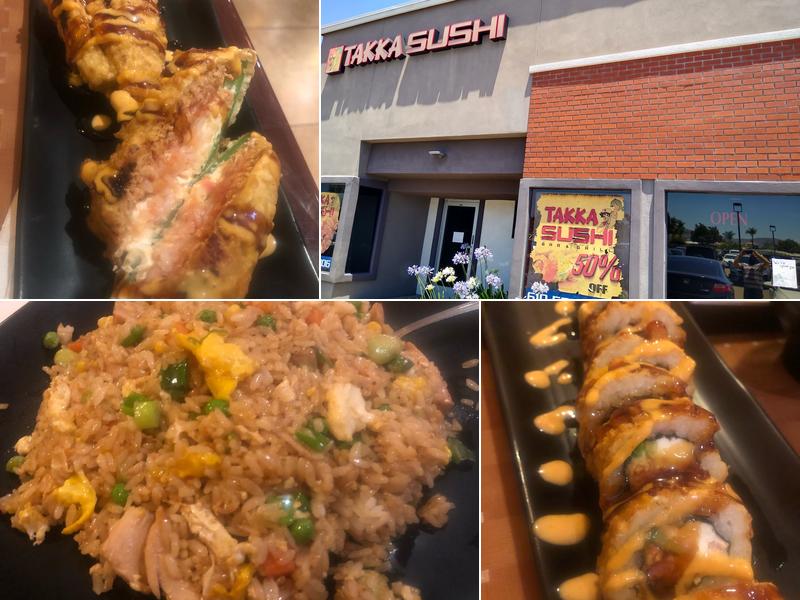 Takka Sushi Bar & Grill 9535 Mission Gorge Rd, Santee