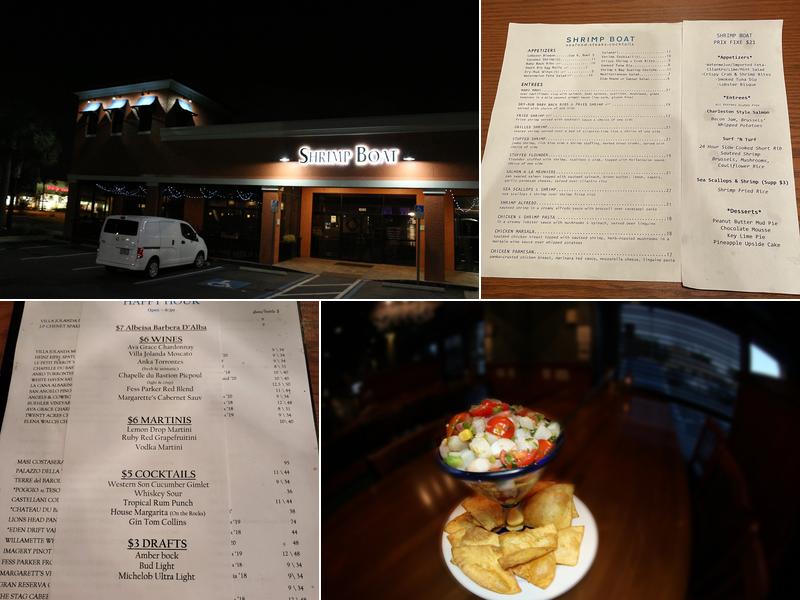 Shrimp Boat Grill Menu