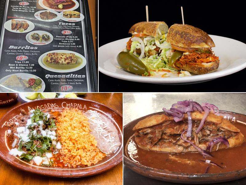 Tortas Ahogadas Chapala Menu