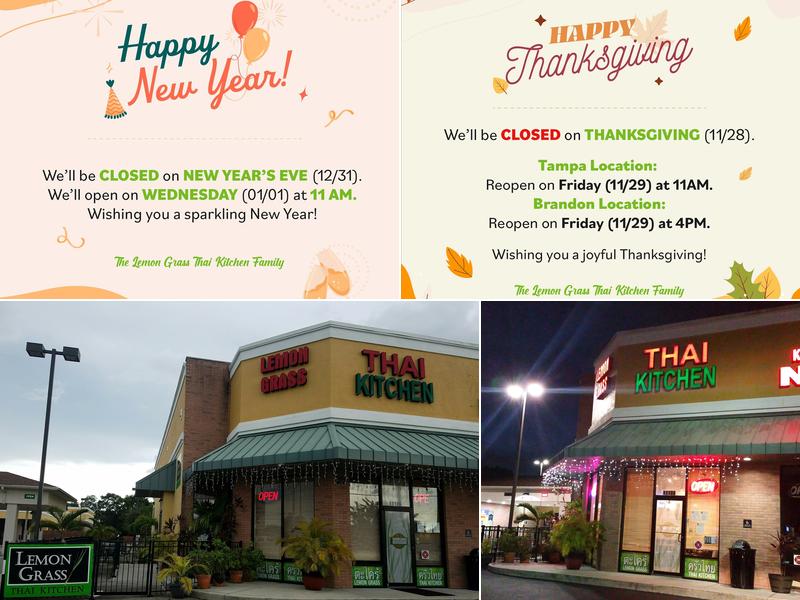 Lemon Grass Thai Kitchen 11106 Bloomingdale Ave, Riverview