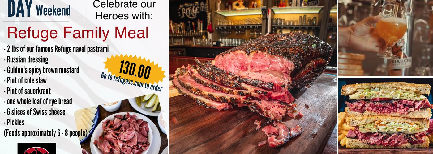 The Refuge (San Carlos) Menu