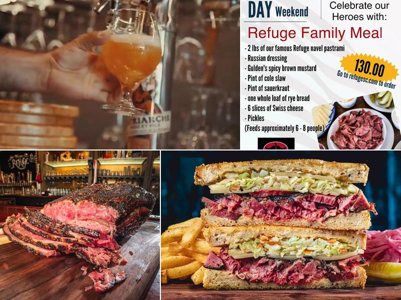 The Refuge (San Carlos) Menu