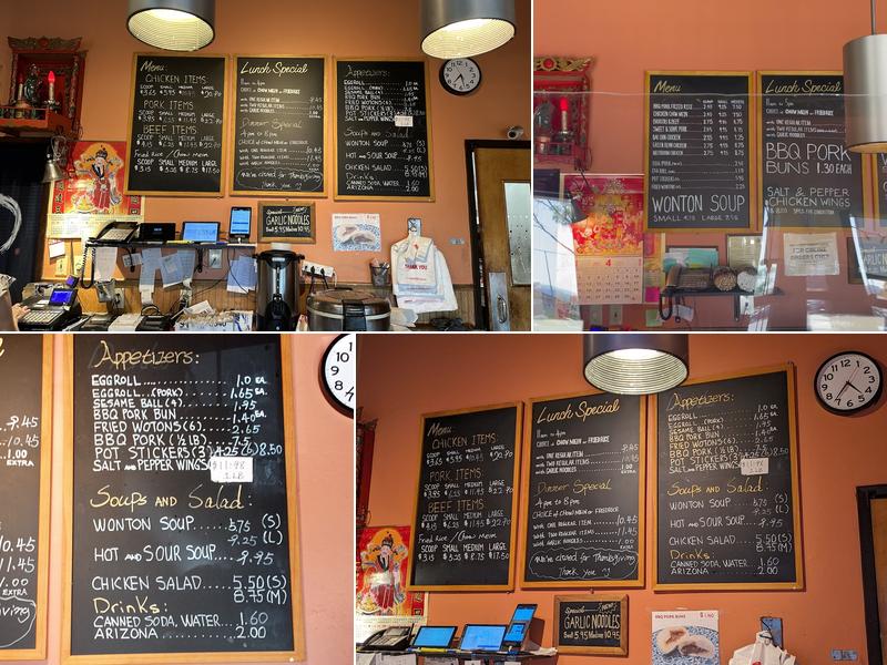 Rickshaw Corner Menu