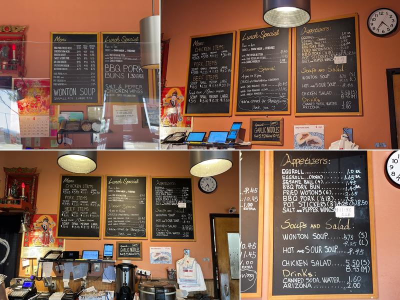 Rickshaw Corner Menu