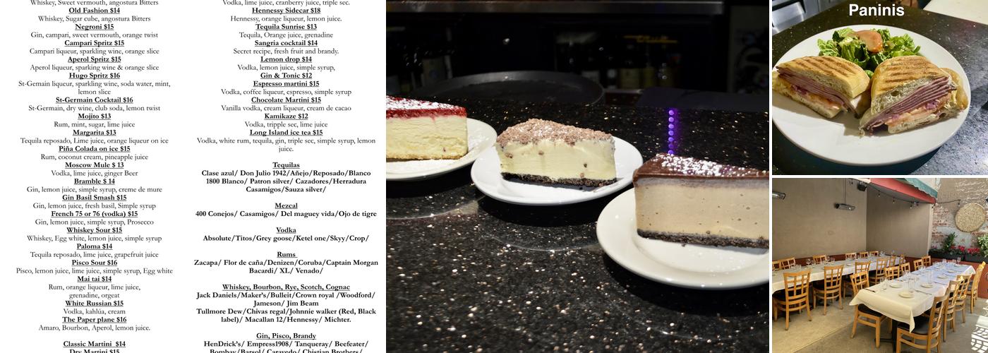 B Street & Vine Menu