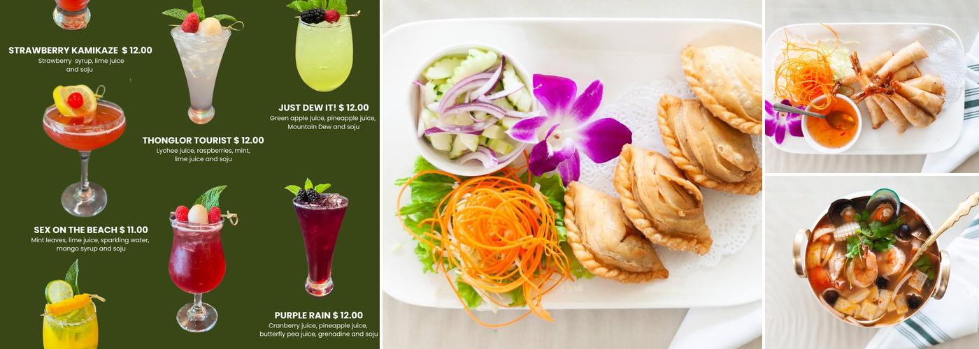Thonglor Thai Bistro Menu
