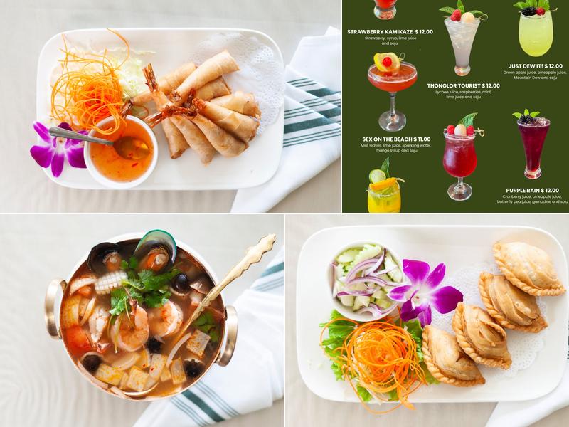 Thonglor Thai Bistro Menu