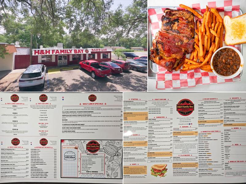 Hungry Harry's Famous BBQ Menu