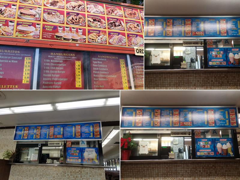 Tam's Burgers #23 Menu