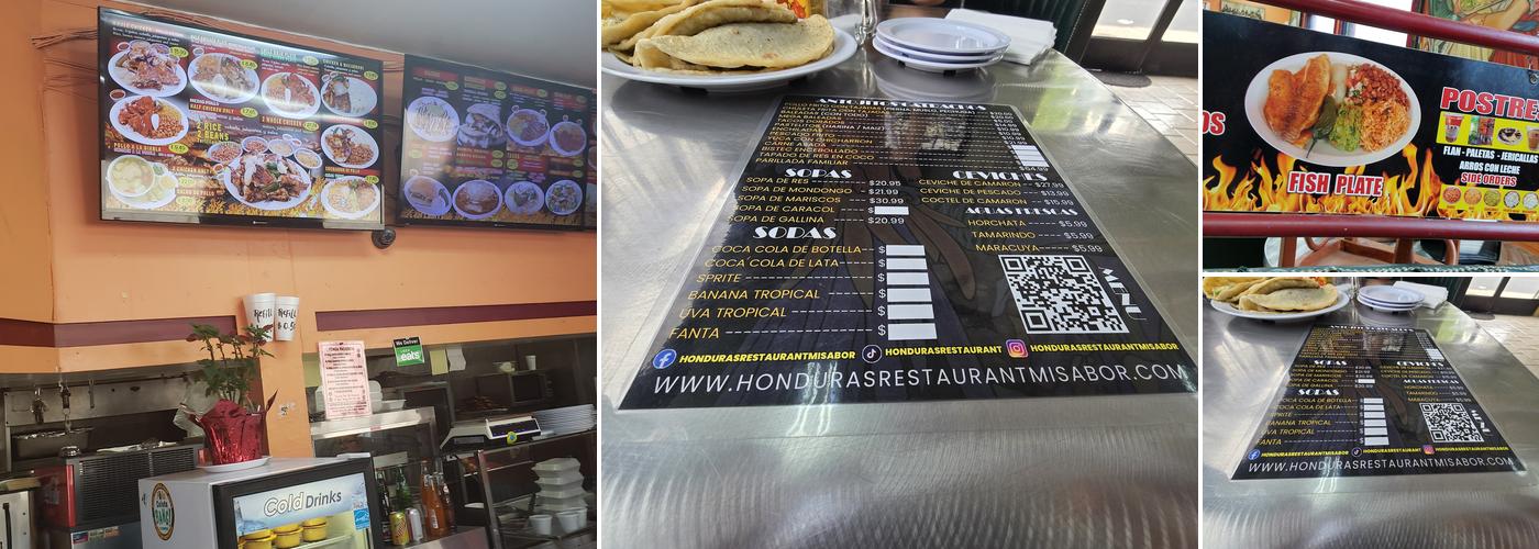 Los Tres Pollos #1 Menu