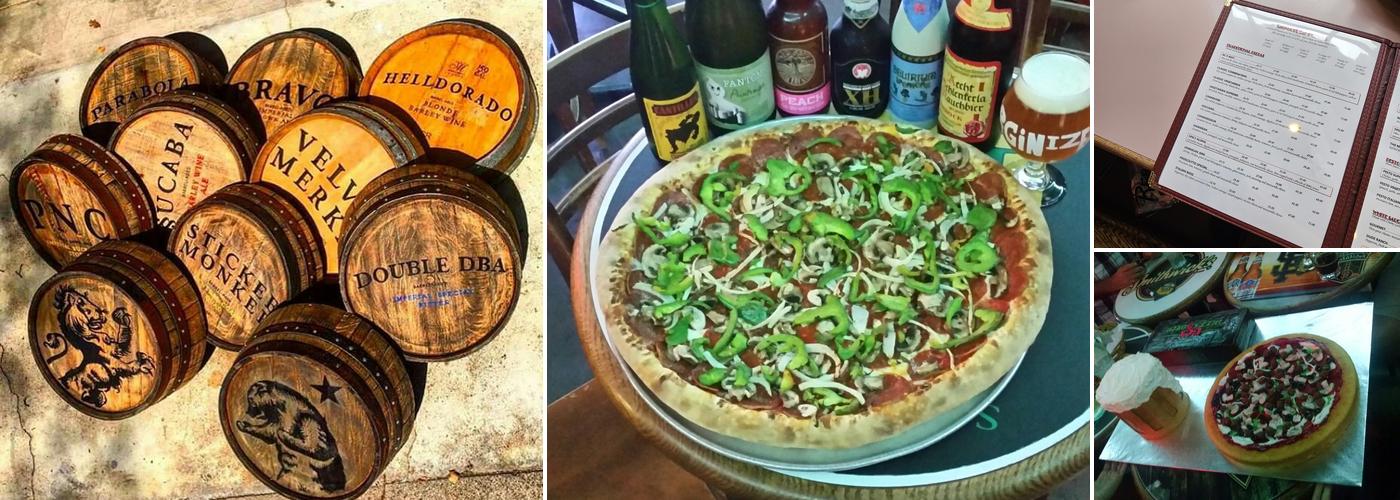 BC's Pizza & Beer Menu