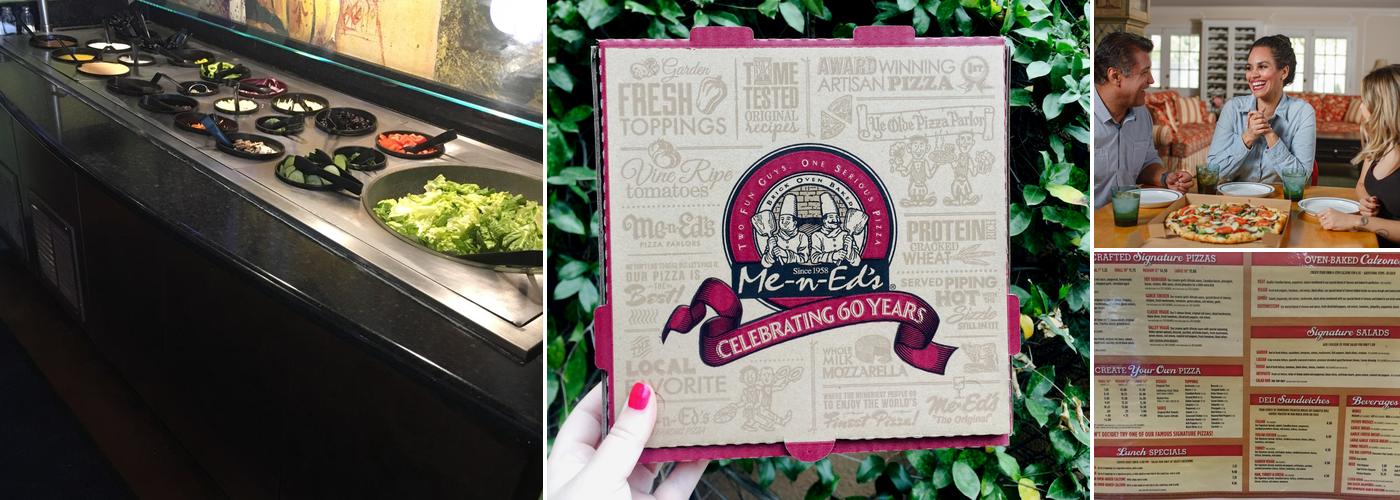 Me-n-Ed's Pizzeria Menu