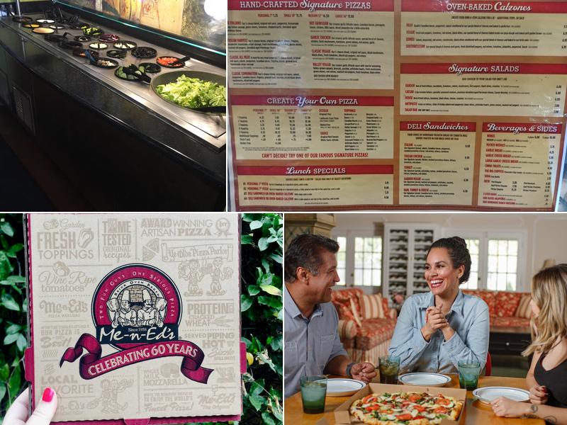 Me-n-Ed's Pizzeria Menu