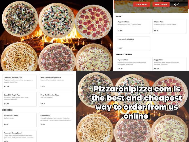 Pizzaroni - Bell Gardens Menu