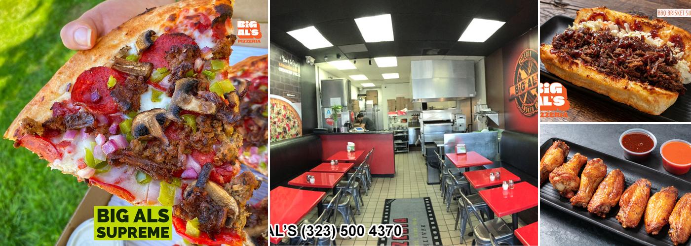 BiG AL'S Pizzeria Menu