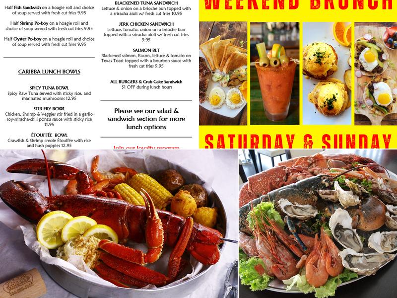 Crab Shack Caribba Suncrest Towne Centre Menu