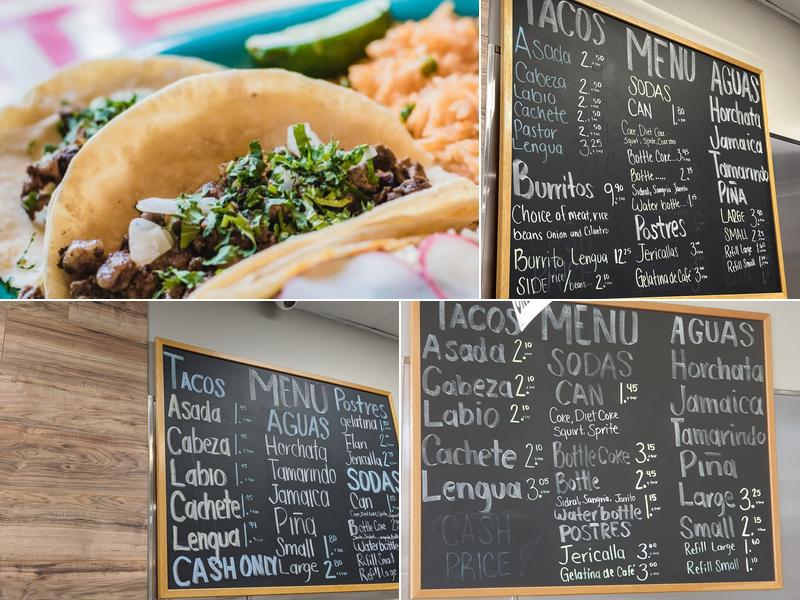 Tacos Estilo Guadalajara Menu