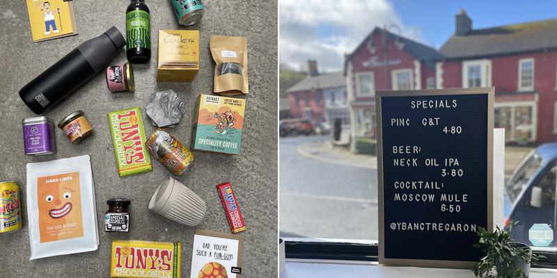 Y Banc Tregaron Menu