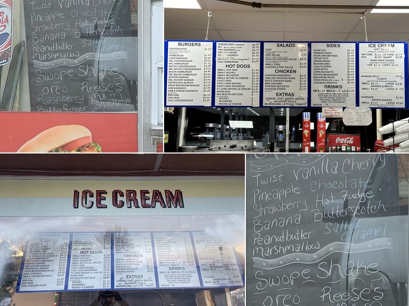 Swope's Drive-In Menu