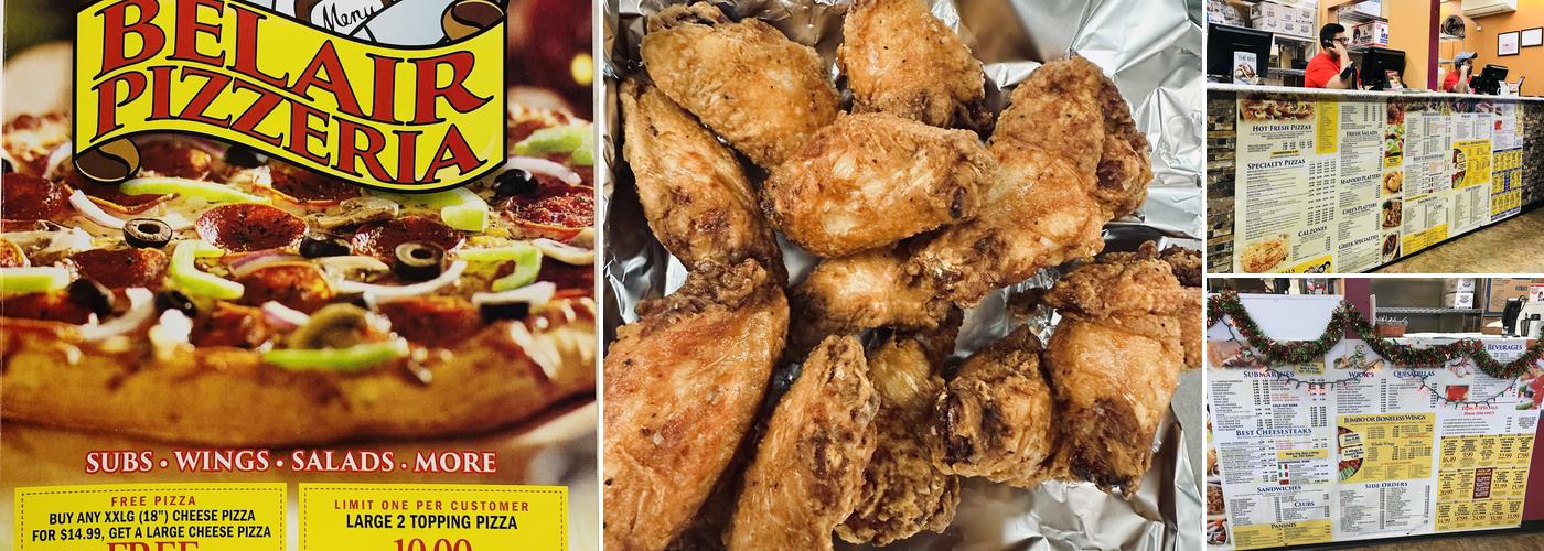 Bel Air Pizzeria Menu