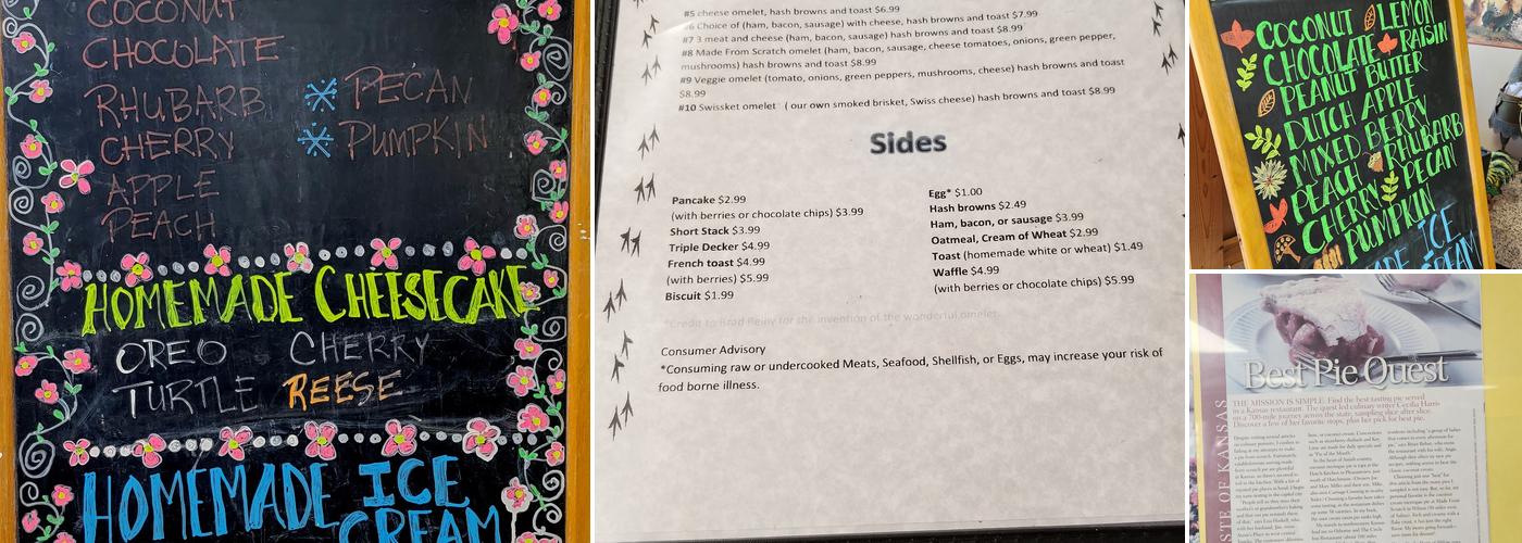 Made From Scratch Menu