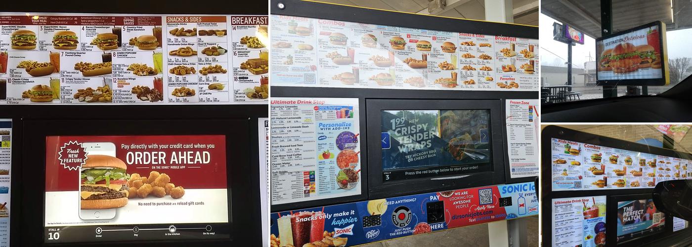 Sonic Drive-In Menu