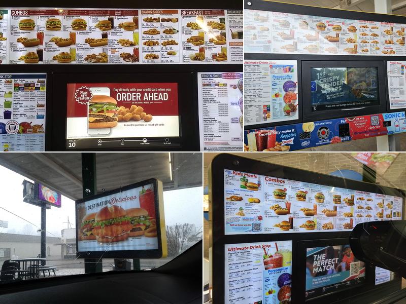 Sonic Drive-In Menu