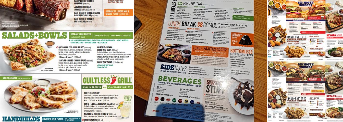 Chili's Grill & Bar Menu