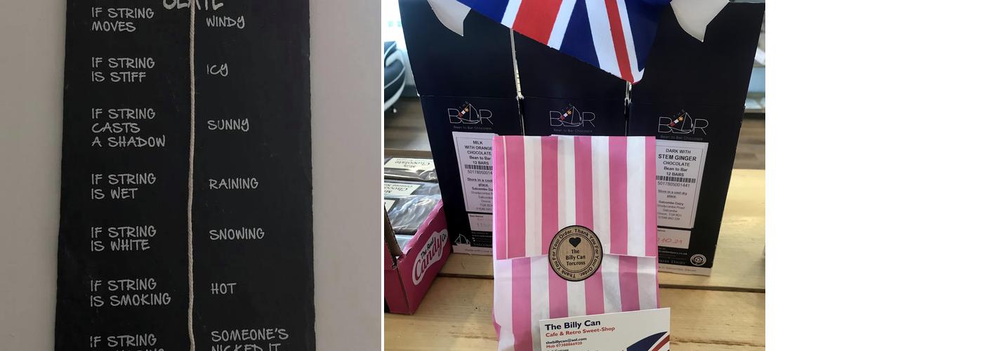 The Billy Can - Torcross Menu